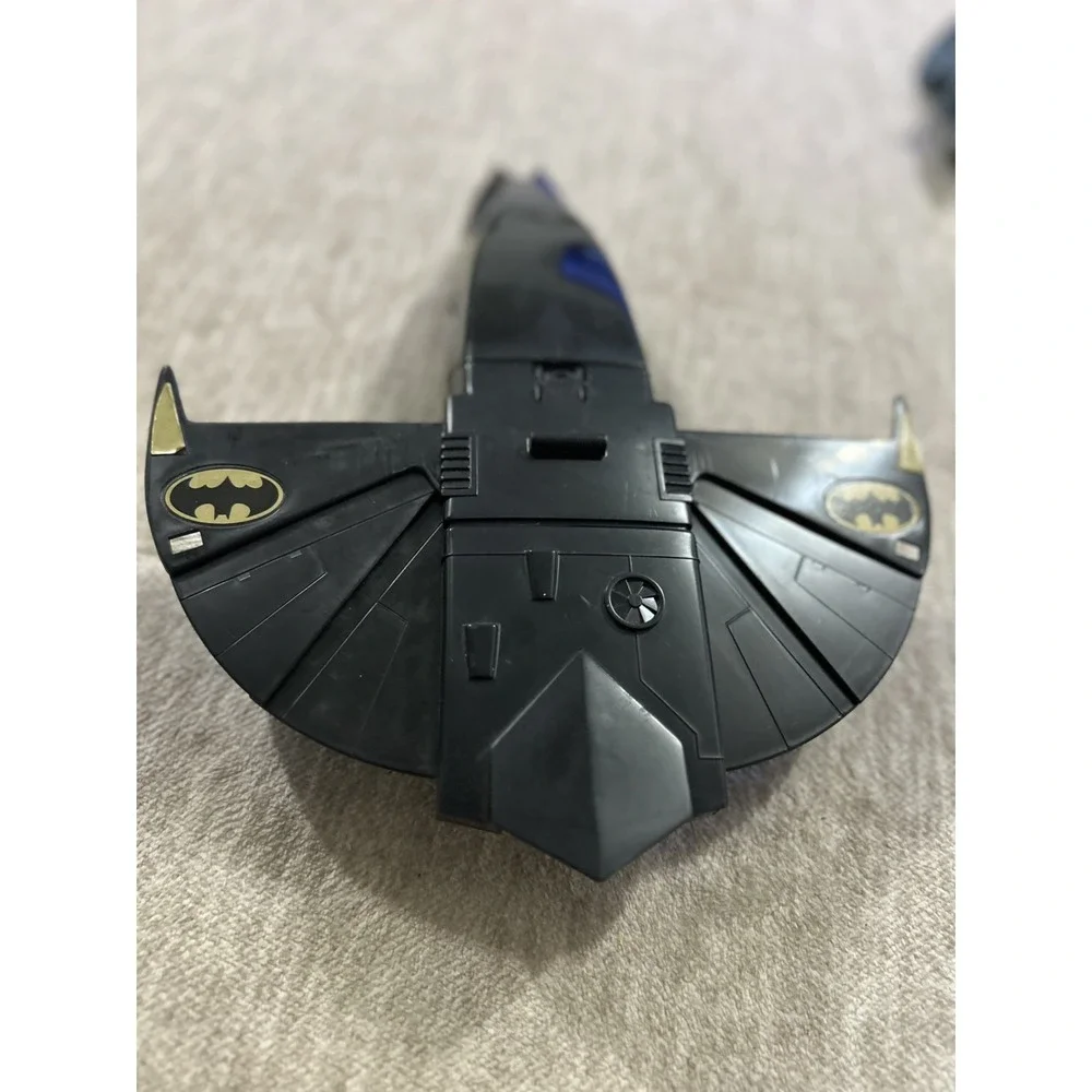 Vintage 1990 Kenner Batman Dark Knight Collection Bat Jet Vehicle DC Comics